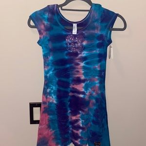 Undee Bandz Girls Tie Dye Dress. Size 12. NEW.